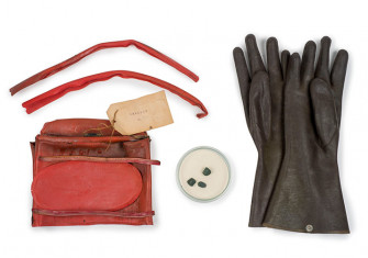 The Acid Bath Murderer: objects relating to the murder of Mrs Olive Durand-Deacon by John Haigh, 1949 © Museum of London