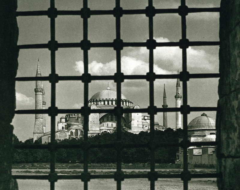 Hagia Sophia, Istanbul, photographed by Orthmar Pferschy during the first decade of the Turkish Republic, c. 1930. © Look and Learn/Bridgeman Images. Hagia Sophia, Istanbul, photographed by Orthmar Pferschy during the first decade of the Turkish Republic, c. 1930. © Look and Learn/Bridgeman Images.