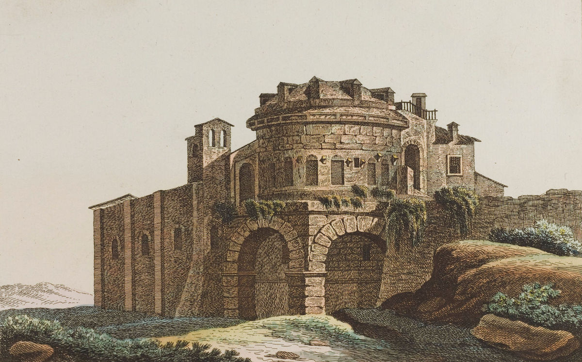 Theoderic’s tomb in Ravenna by Robert von Spalart, c. 1804-1811. Wellcome Collection. Public Domain. Theoderic’s tomb in Ravenna by Robert von Spalart, c. 1804-1811. Wellcome Collection. Public Domain.